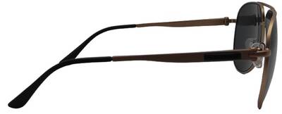 Bvlgari 5037 2003/87 Gold Metal Square Sunglasses 59mm by Beauty Care Bag