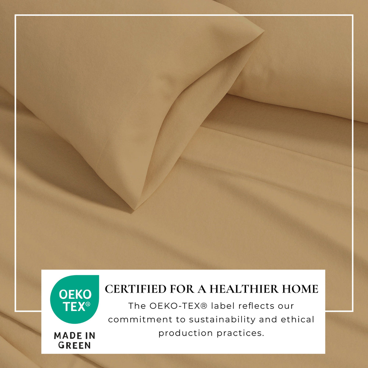 Cotton Solid Flannel Sheet - Nordic Collection by Great Bay Home
