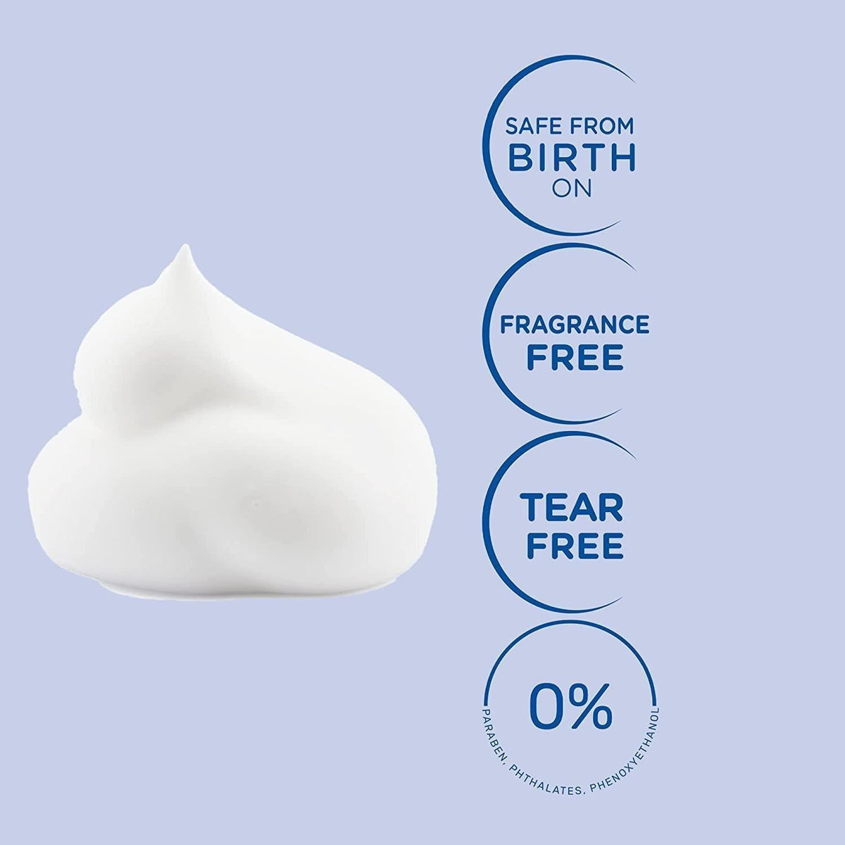 Mustela Baby Foam Shampoo for Newborns - Gentle, Tear-Free, 5.07 fl oz by Beauty Care Bag