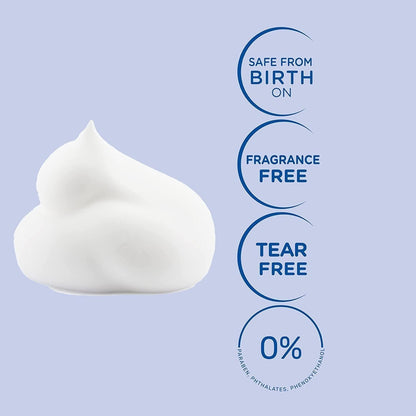Mustela Baby Foam Shampoo for Newborns - Gentle, Tear-Free, 5.07 fl oz by Beauty Care Bag