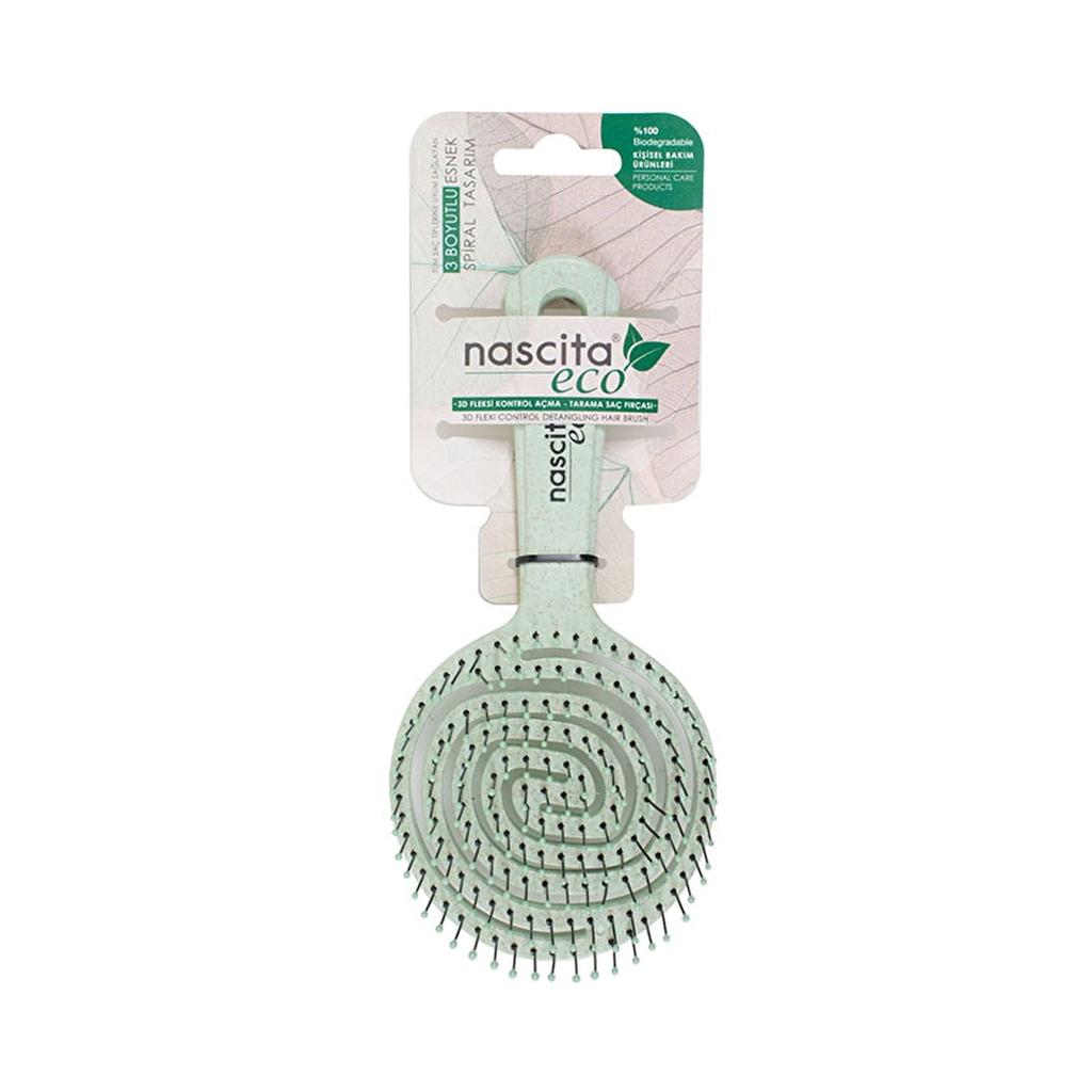 Nascita Eco-Friendly Detangling Hair Brush PRO'2G by Beauty Care Bag