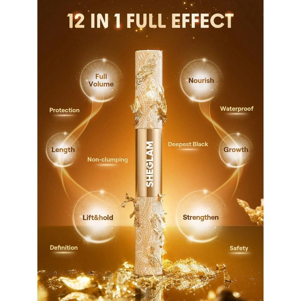 Sheglam All-In-One 24K Multi Effect Waterproof Mascara Black by Beauty Care Bag