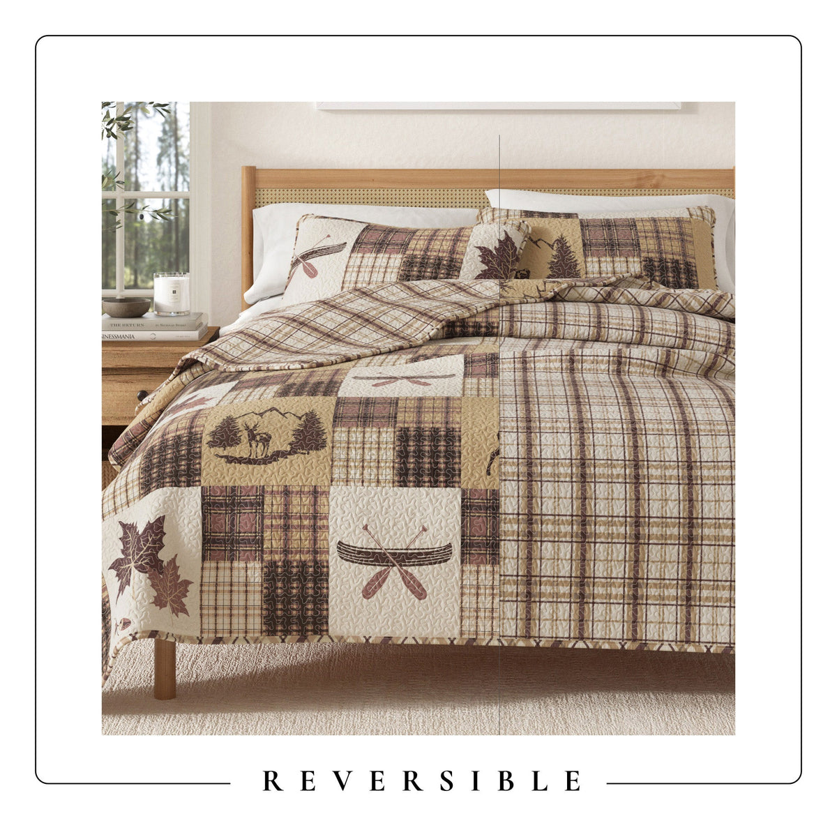 Redwood Lodge Quilt Set by Great Bay Home