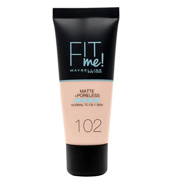 Maybelline Fit Me Matte + Poreless foundation, 1.01 fl oz