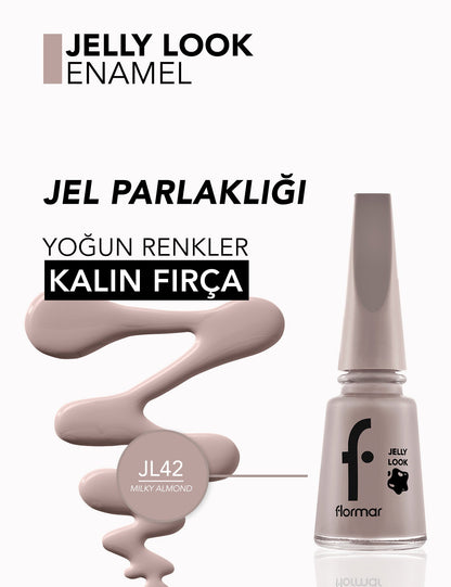Flormar Jelly Look Nail Enamel High-Shine Gel Polish 11ml by Beauty Care Bag