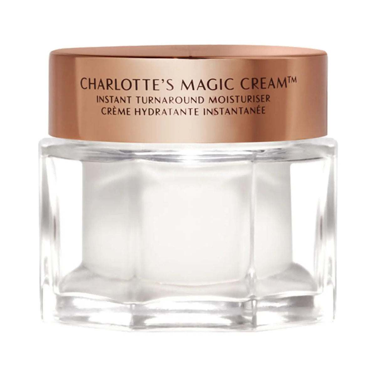 Charlotte Tilbury Magic Cream moisturizer with hyaluronic acid