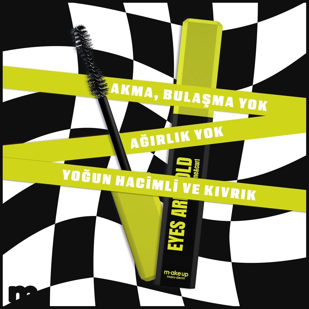 Maruderm Eyes Are Bold Mascara for Volume & Curl 10ml by Beauty Care Bag