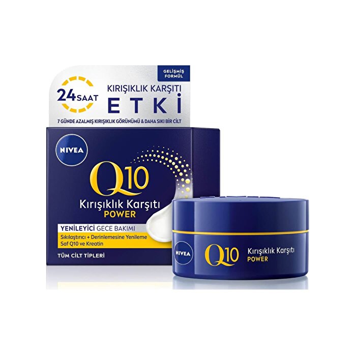 Nivea Q10 wrinkle reducing night cream, 50ml
