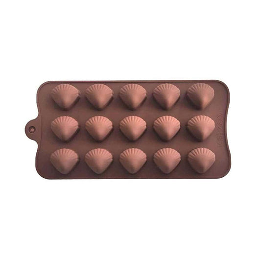 Lia Silicone Chocolate Mold - Midye MID-13, Non-Stick, Reusable & Easy Clean Chocolate Making Tool by Beauty Care Bag