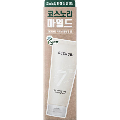 Cosnori Micro Active Cleansing Foam for Deep Purifying 150ml by Beauty Care Bag