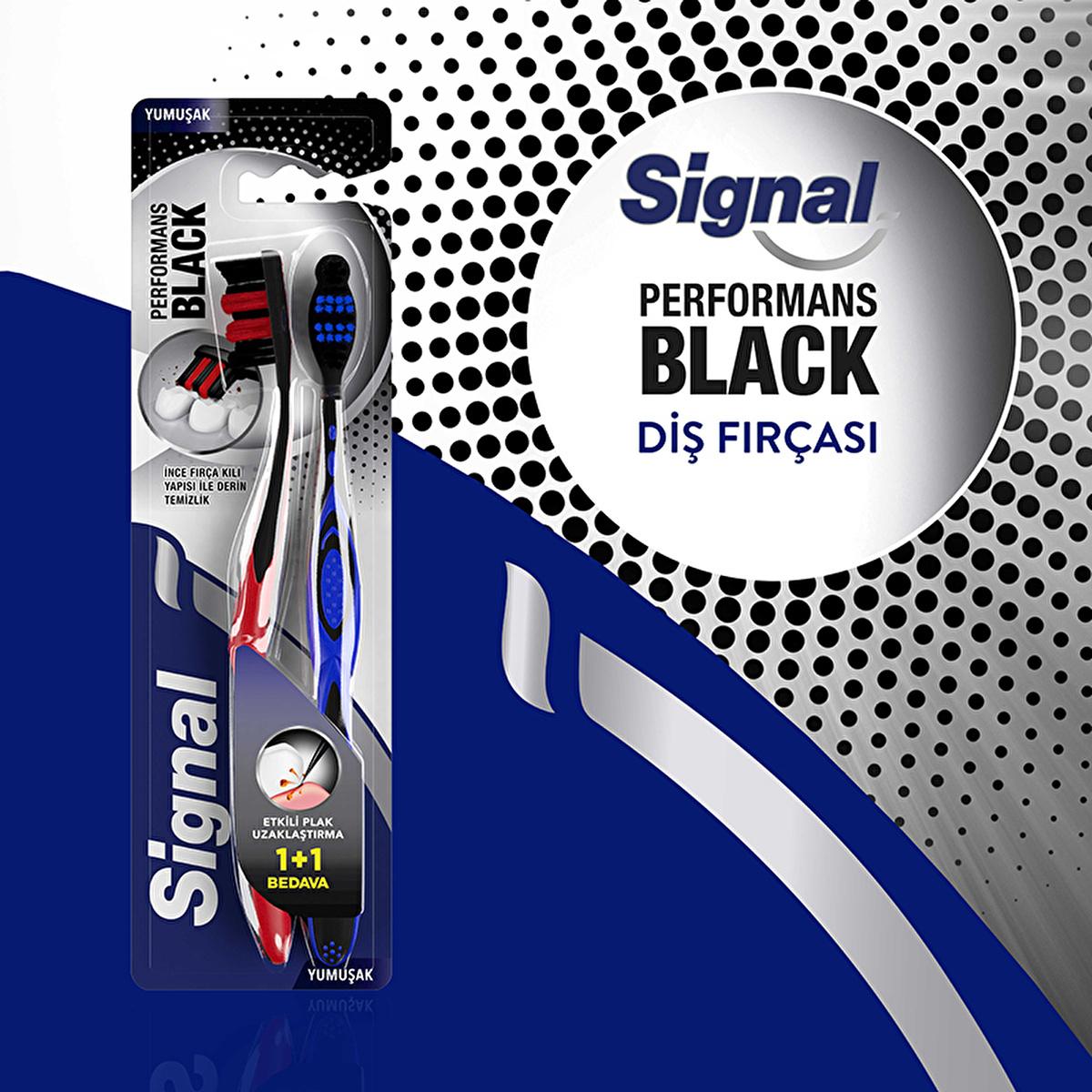 Signal Performance Black toothbrush – view 2