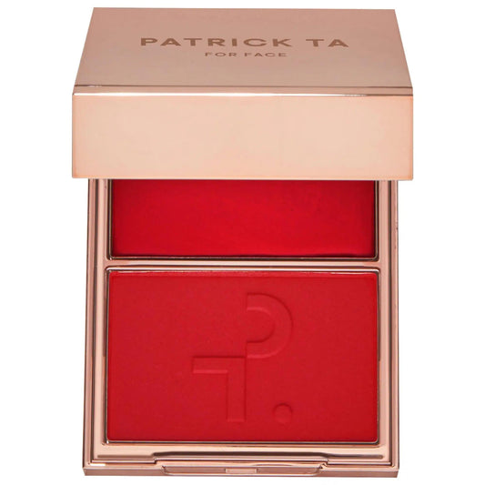 Major Headlines Blush Duo - Long-Lasting Cream & Powder Blush for Radiant Glow, Cruelty-Free & Gluten-Free Makeup by Beauty Care Bag