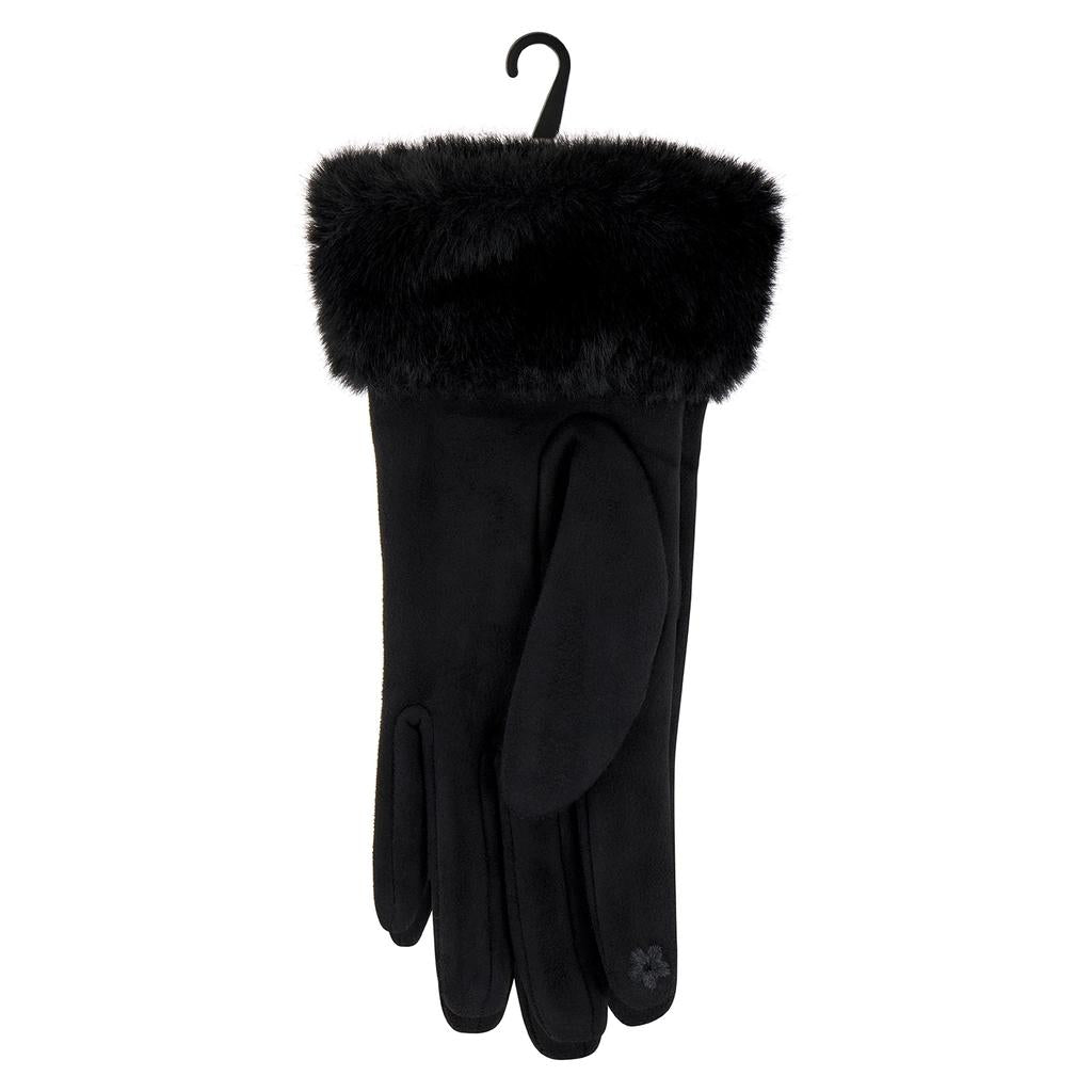 Eklips Black Suede Exfoliating Bath Mitt by Beauty Care Bag