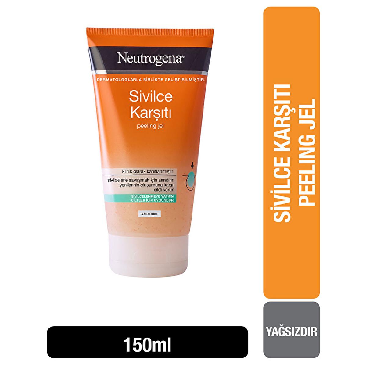 Neutrogena Acne Treatment Facial Cleanser: Gentle Exfoliating Face Wash for Deep Pore Cleansing & Clearer Skin - 5.07 fl oz by Beauty Care Bag