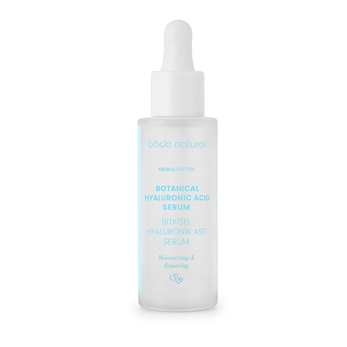 Bade Natural Hyaluronic Acid Face Serum: Intense Hydration, Anti-Aging, and Plant-Based Formula for Revitalizing Dry Skin by Beauty Care Bag