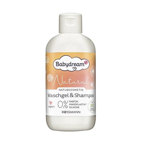 Babydream natural baby shampoo and body wash, 8.45 fl oz