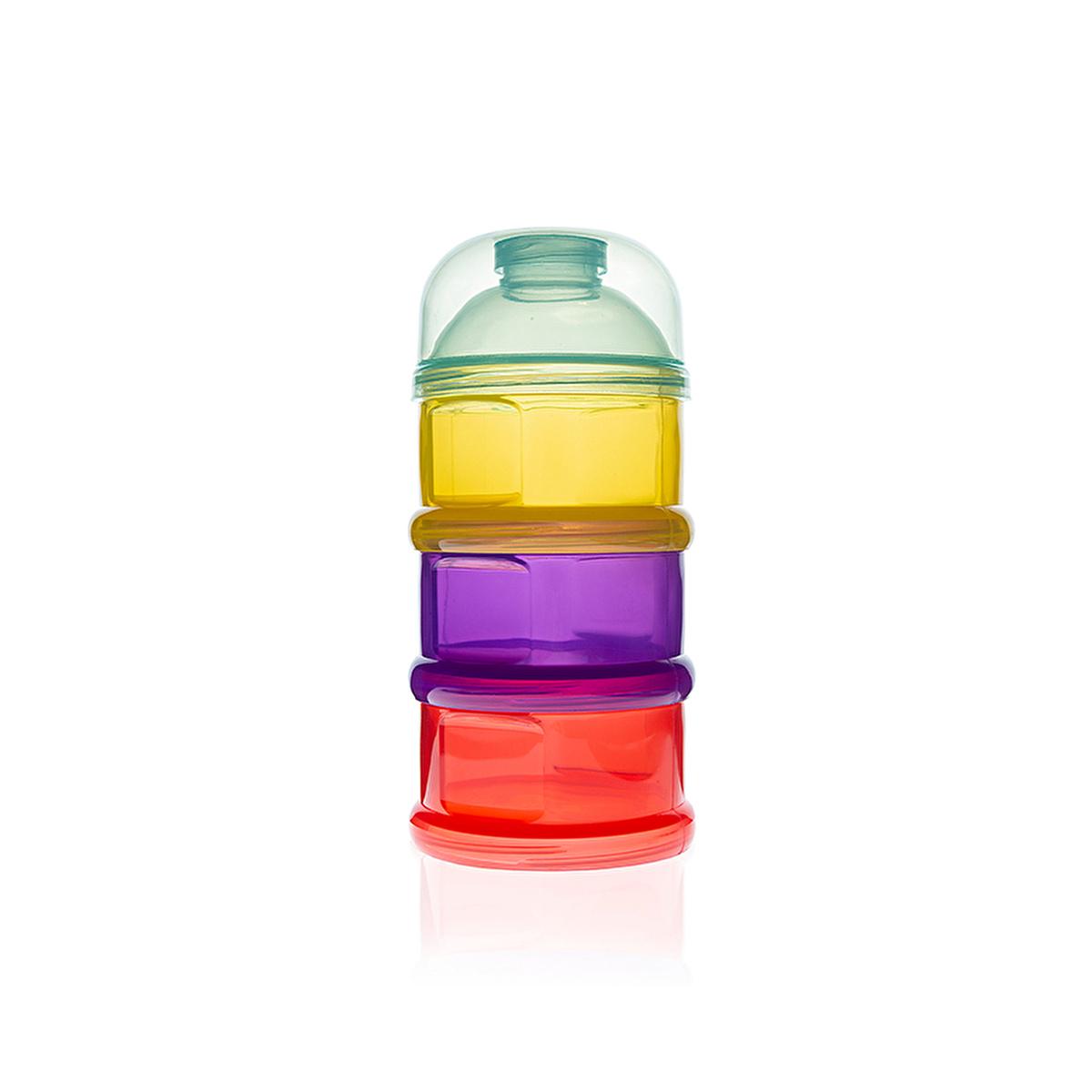 Babyjem 3-Compartment Baby Food Container - BPA-Free, Sterilizable, Portable by Beauty Care Bag
