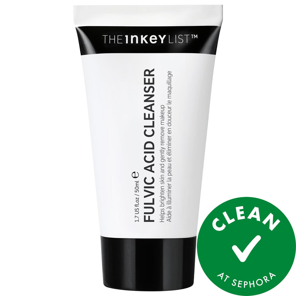 Drunk Elephant Fulvic Acid Brightening Cleanser - Gentle Exfoliating Facial Cleanser for Dark Spots, Vegan Skincare by Beauty Care Bag