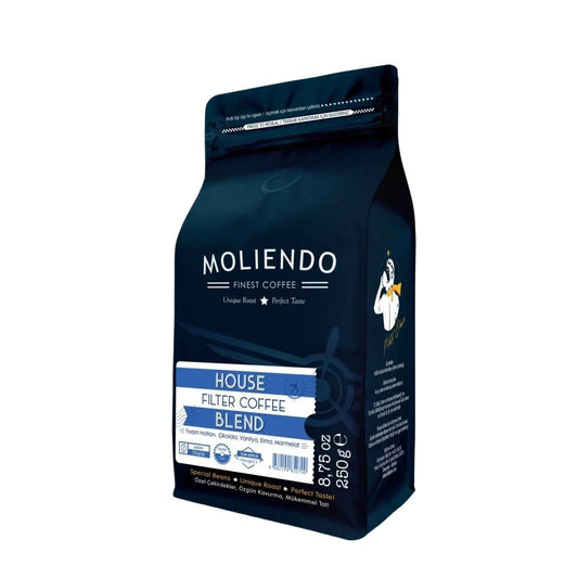 Moliendo House Blend Ground Filter Coffee 250g by Beauty Care Bag