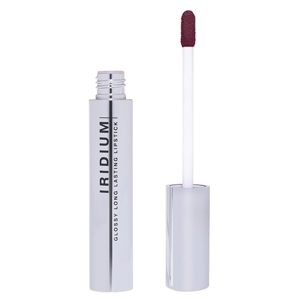 Influence Beauty Glossy Long Lasting Lipstick Iridium 04 Plum by Beauty Care Bag