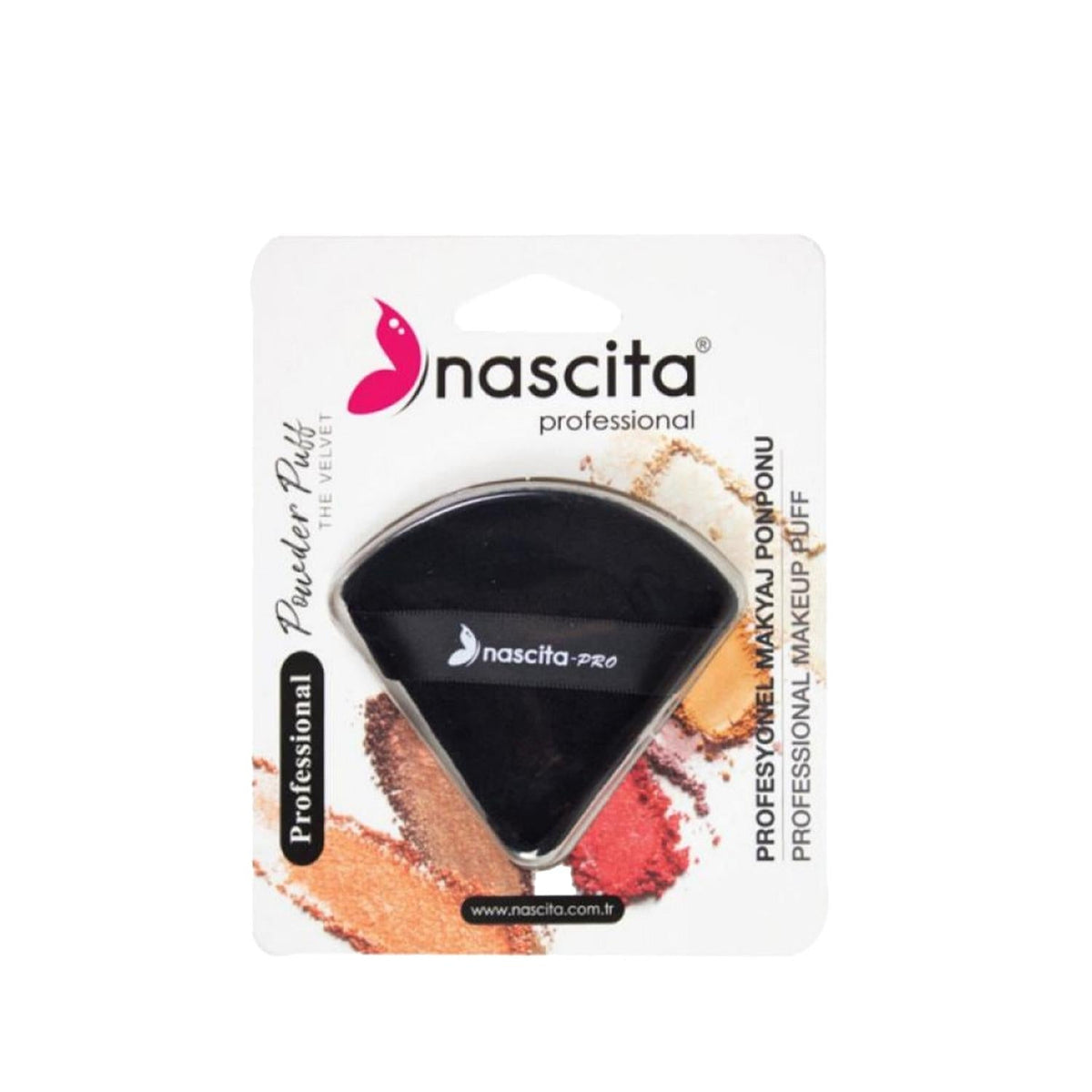 Nascita Pro: Professional Black Makeup Sponge for Flawless Blending | Beauty & Cosmetic Applicator by Beauty Care Bag