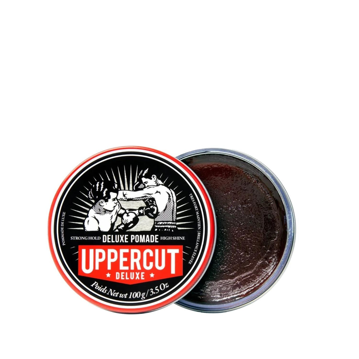 Uppercut Deluxe Pomade Strong Hold High Shine Wax 100g by Beauty Care Bag