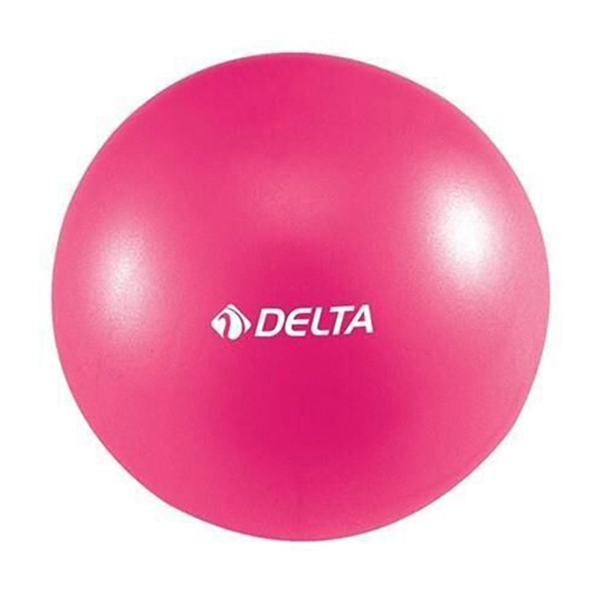 Delta Pilates Ball: 20cm Dura-Strong Mini Exercise Ball for Core Strengthening, Yoga, Balance & Fitness - Improve Posture & Stability by Beauty Care Bag