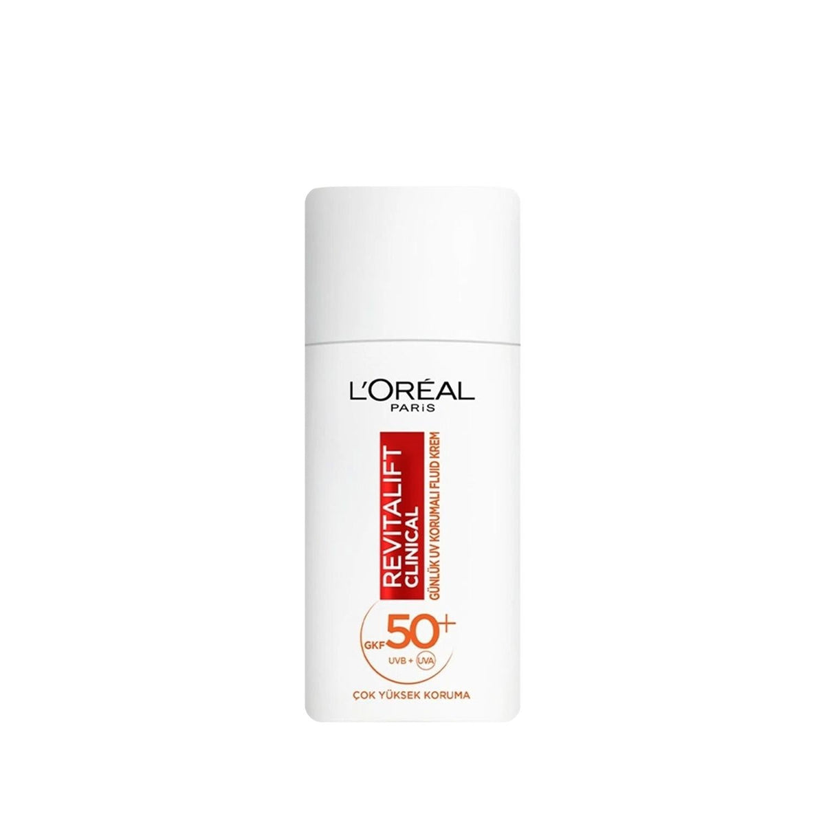 Loreal Paris Revitalift SPF 50+ Facial Sunscreen: High UV Protection, Daily Anti-Aging Sunscreen for Face - 50ml by Beauty Care Bag