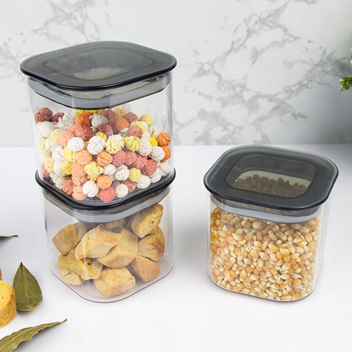 Decobella Airtight Food Storage Container - 500ml, Stackable, Non-Toxic, Dishwasher Safe by Beauty Care Bag