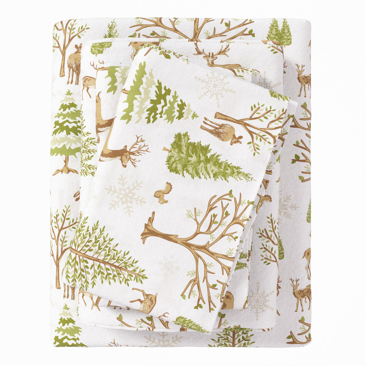 Turkish Cotton Flannel Sheet - Lakeview Collection by Great Bay Home