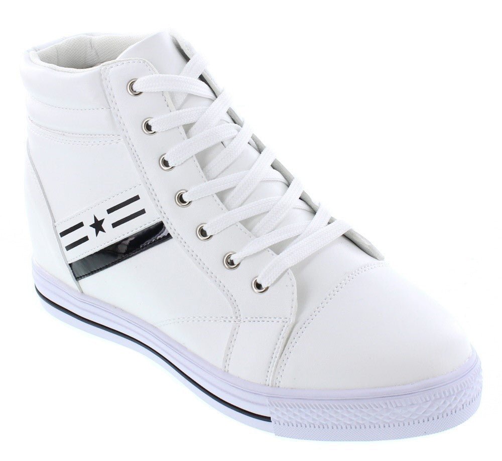 CALDEN High-Top Elevator Sneakers - Three Inches - K107222Sneakers / AthleticsTorqelo.com