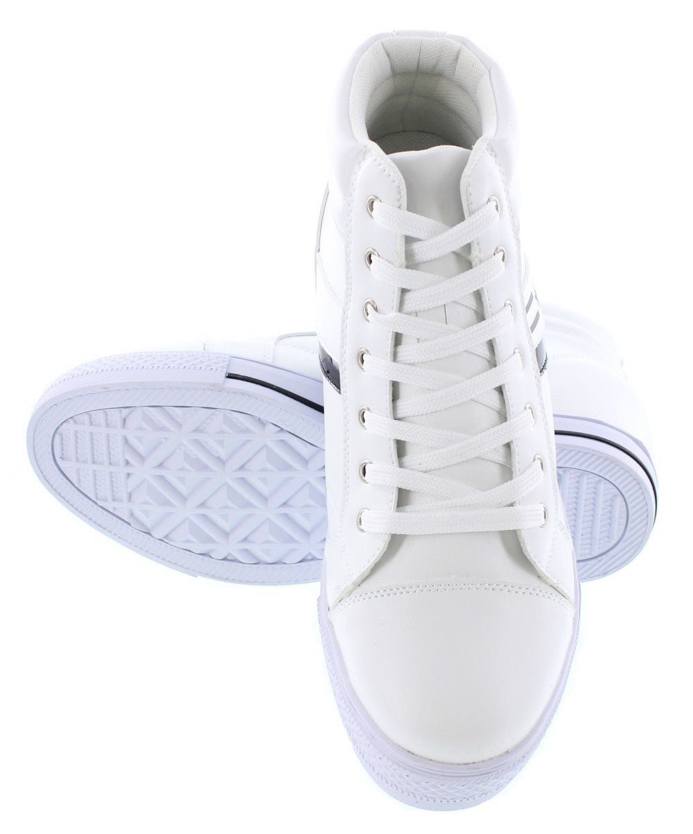 CALDEN High-Top Elevator Sneakers - Three Inches - K107222Sneakers / AthleticsTorqelo.com