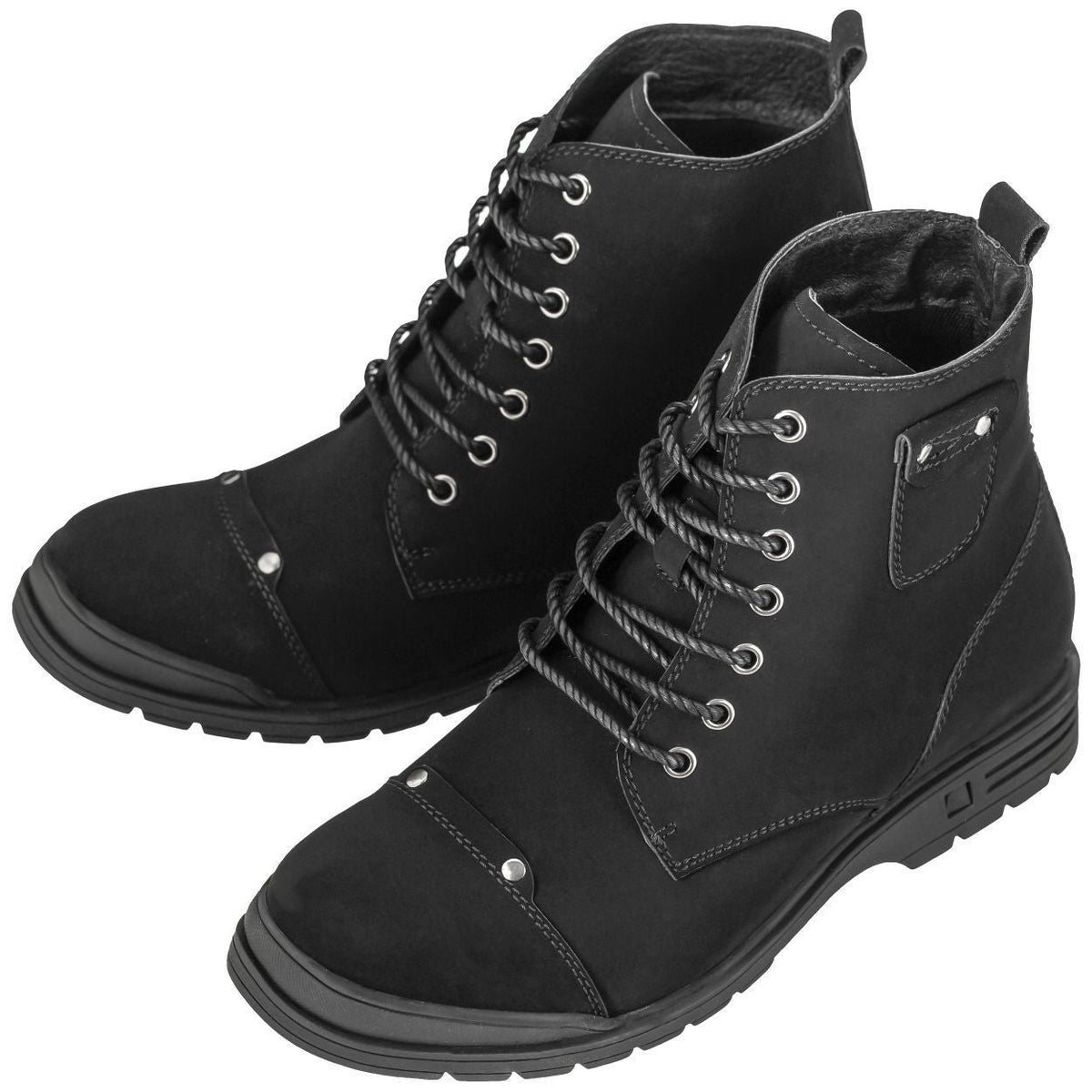 CALDEN - K18135 - 3.2 Inches Taller (Nubuck Black)BootsTorqelo.com