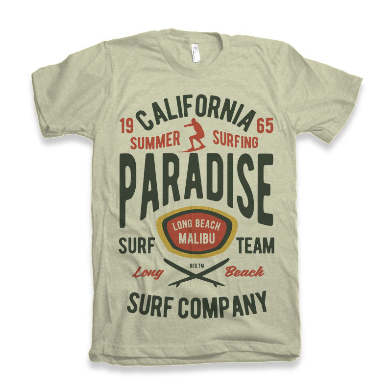 California Summer Surfing graphic t-shirt – view 2