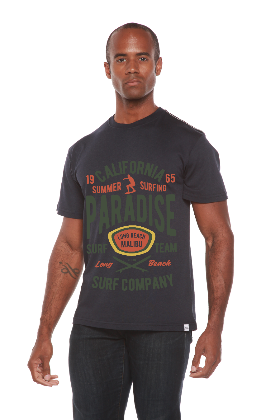 California Summer Surfing graphic t-shirt – view 10