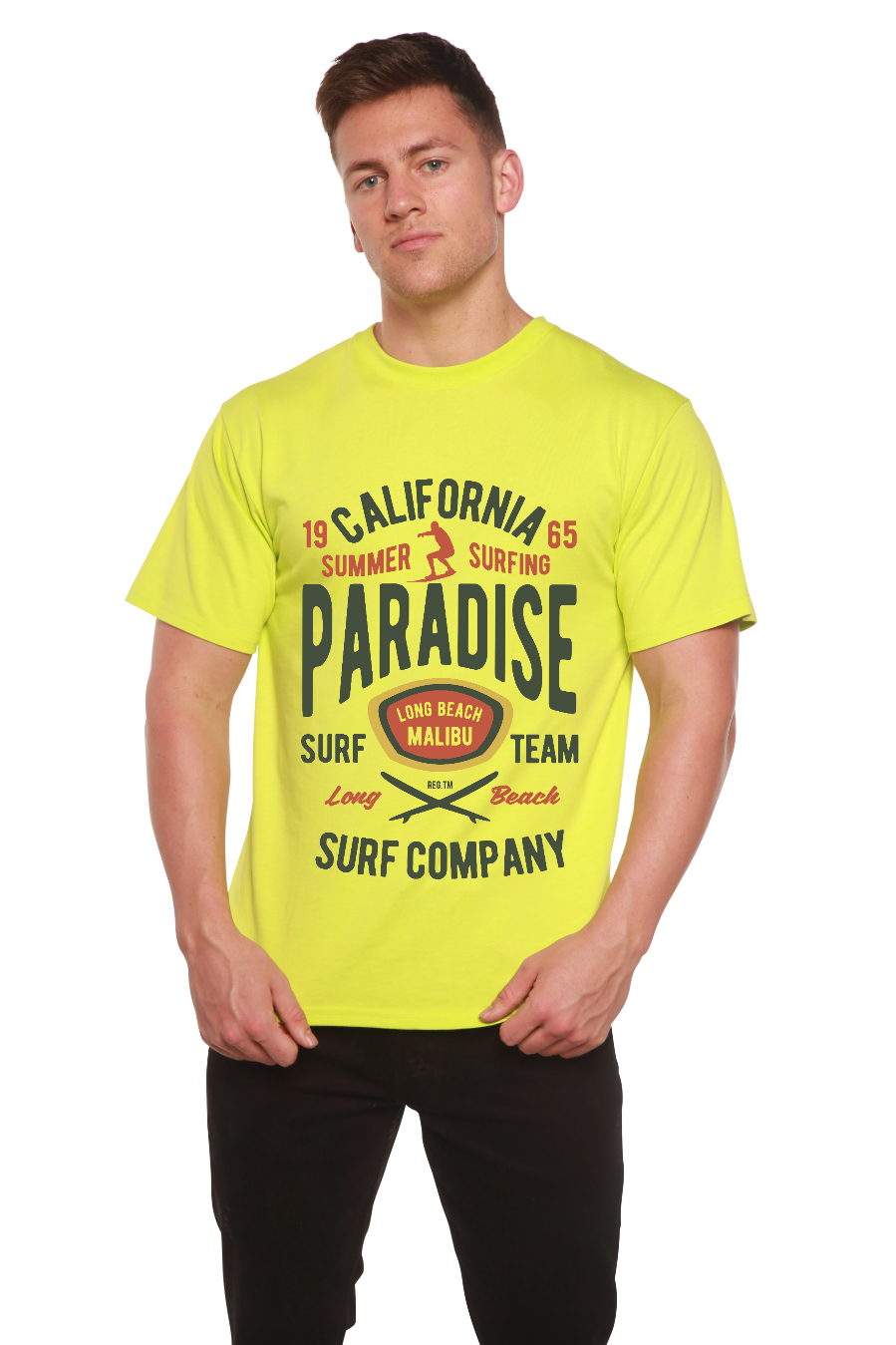 California Summer Surfing graphic t-shirt – view 13