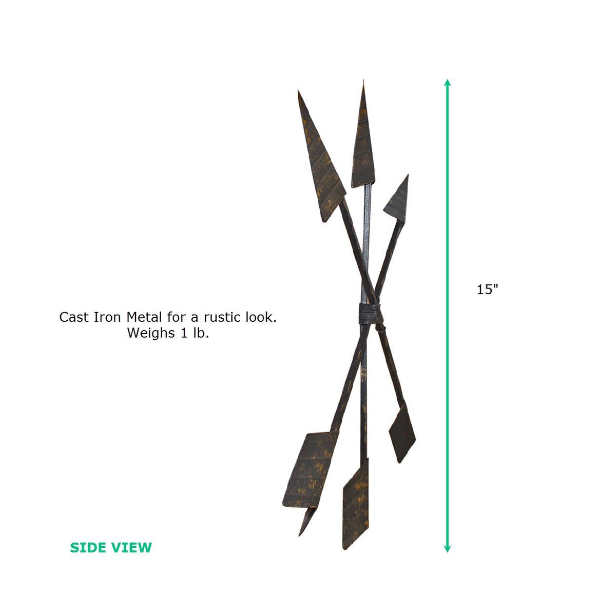 Bronze 3-Set Arrows, 15" by Yellow Icarus