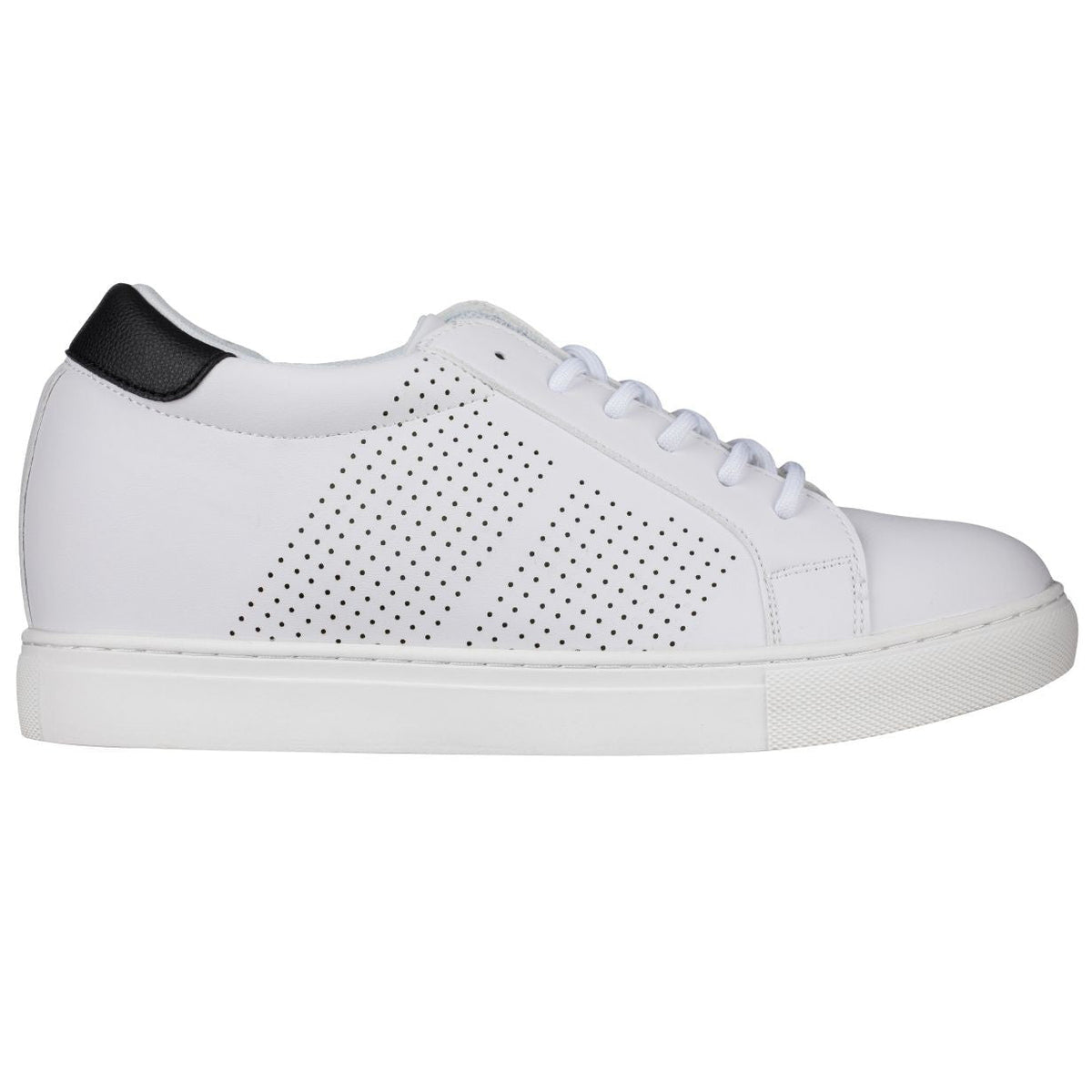 CALTO 2.6-Inch Taller White Elevator Sneakers H0833Sneakers / AthleticsTorqelo.com