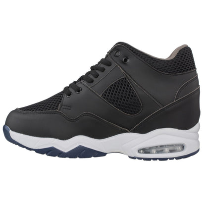 CALTO Black Elevator Sneakers - 3.4 Inches - H329082Sneakers / AthleticsTorqelo.com