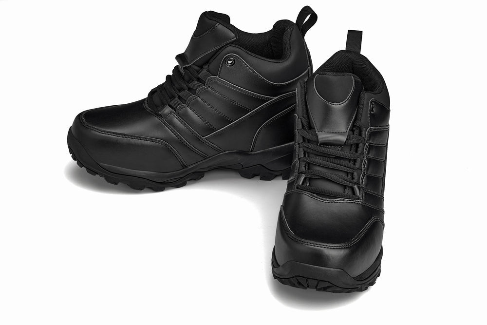 CALTO FD003 - 4.5-Inch Height Increase Shoes (Black) - LightweightSneakers / AthleticsTorqelo.com