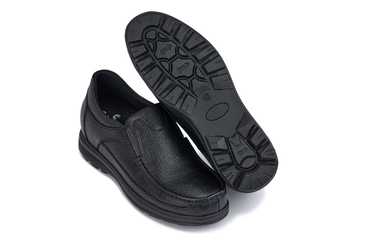 CALTO - G1825 - 3 Inches Taller (Black) - LightweightCasualTorqelo.com