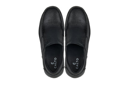 CALTO - G1825 - 3 Inches Taller (Black) - LightweightCasualTorqelo.com