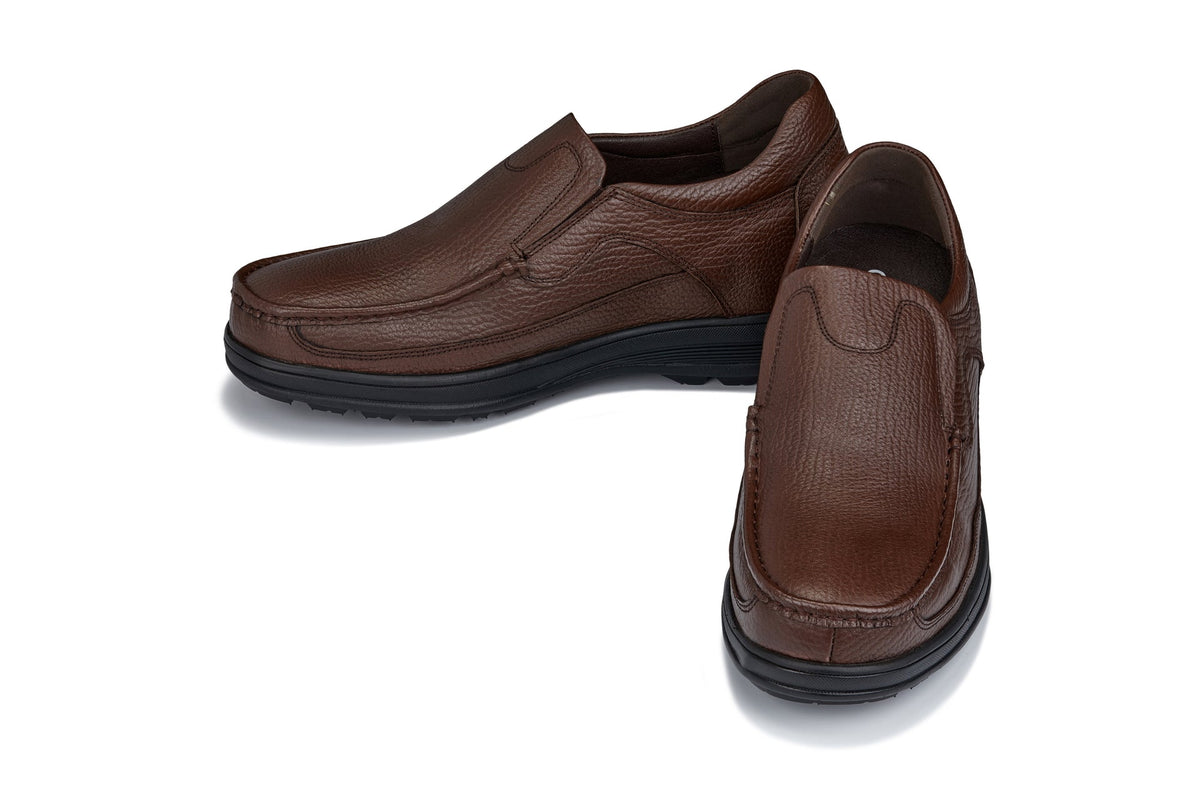 CALTO - G1827 - 3 Inches Taller (Brown) - LightweightCasualTorqelo.com