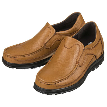 CALTO - G1829 - 3.2 Inches Taller (Tan Brown) - LightweightCasualTorqelo.com