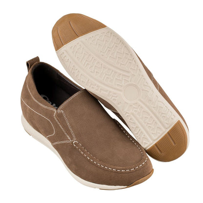 CALTO - G4904 - 2.8 Inches Taller (Brown) - Super LightweightCasualTorqelo.com