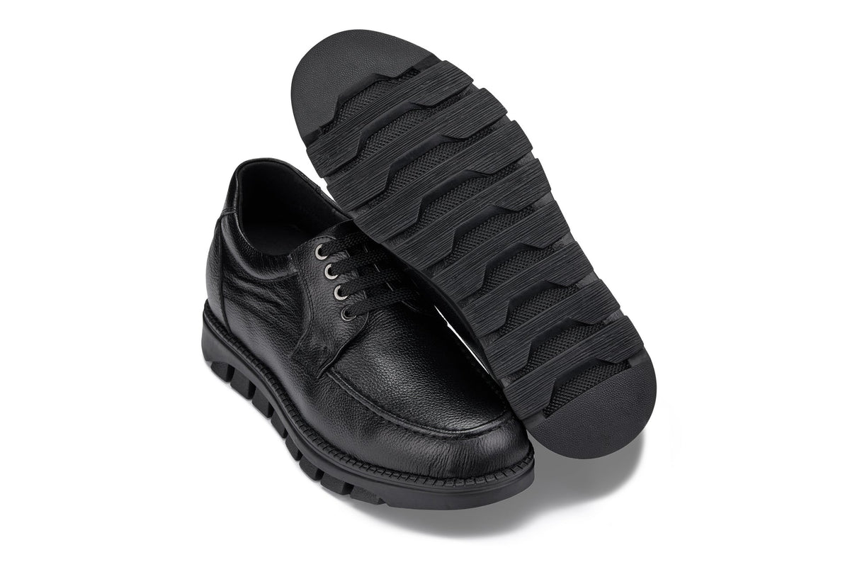 CALTO - G6381 - 3 Inches Taller (Black)CasualTorqelo.com
