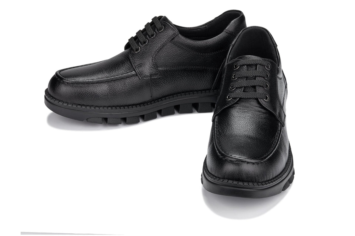 CALTO - G6381 - 3 Inches Taller (Black)CasualTorqelo.com