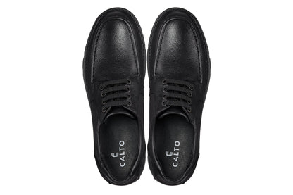 CALTO - G6381 - 3 Inches Taller (Black)CasualTorqelo.com