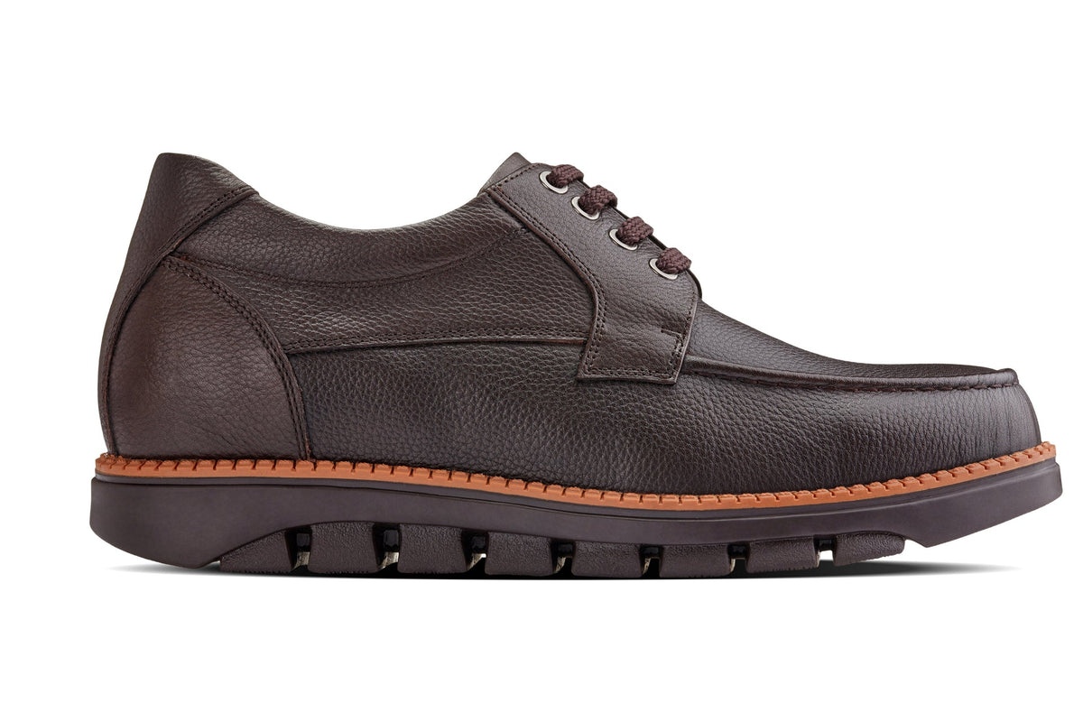 CALTO - G63811 - 3 Inches Taller (Dark Brown)CasualTorqelo.com