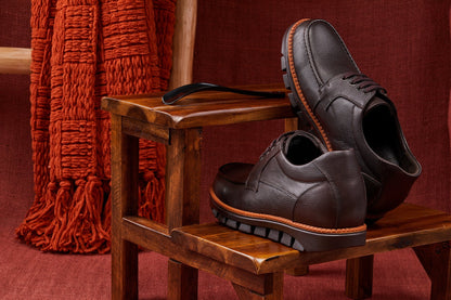 CALTO - G63811 - 3 Inches Taller (Dark Brown)CasualTorqelo.com